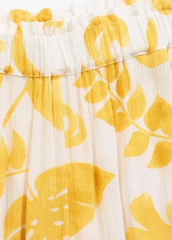 Damen bonprix Bekleidung·Kleider|Hosen|Weite Hose aus strukturierter Viskose