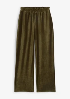 Damen bonprix Bekleidung·Kleider|Hosen|Weite Schlupfhose in Cordoptik
