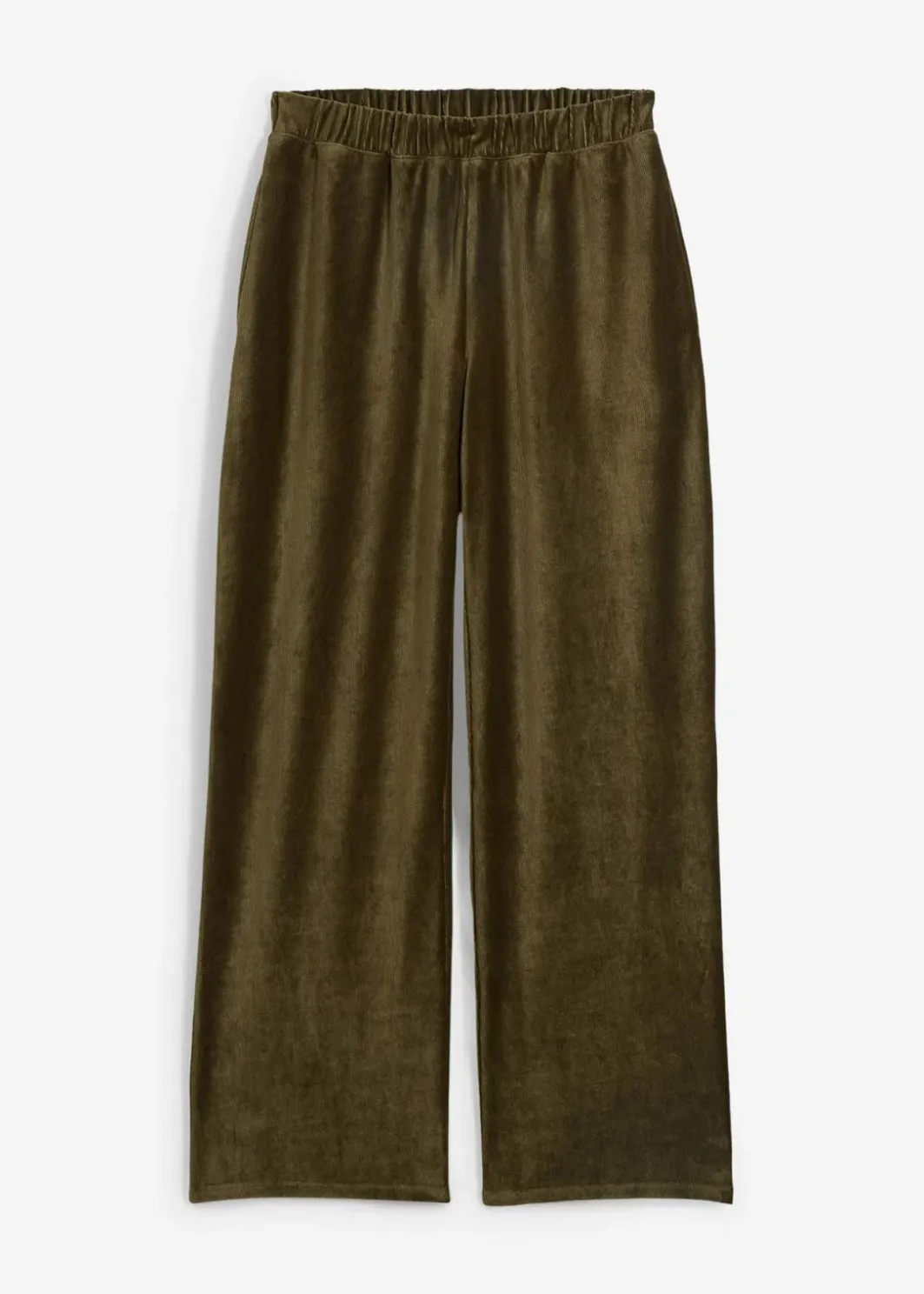 Damen bonprix Bekleidung·Kleider|Hosen|Weite Schlupfhose in Cordoptik