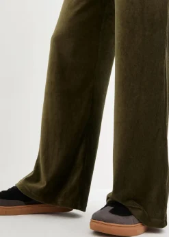 Damen bonprix Bekleidung·Kleider|Hosen|Weite Schlupfhose in Cordoptik