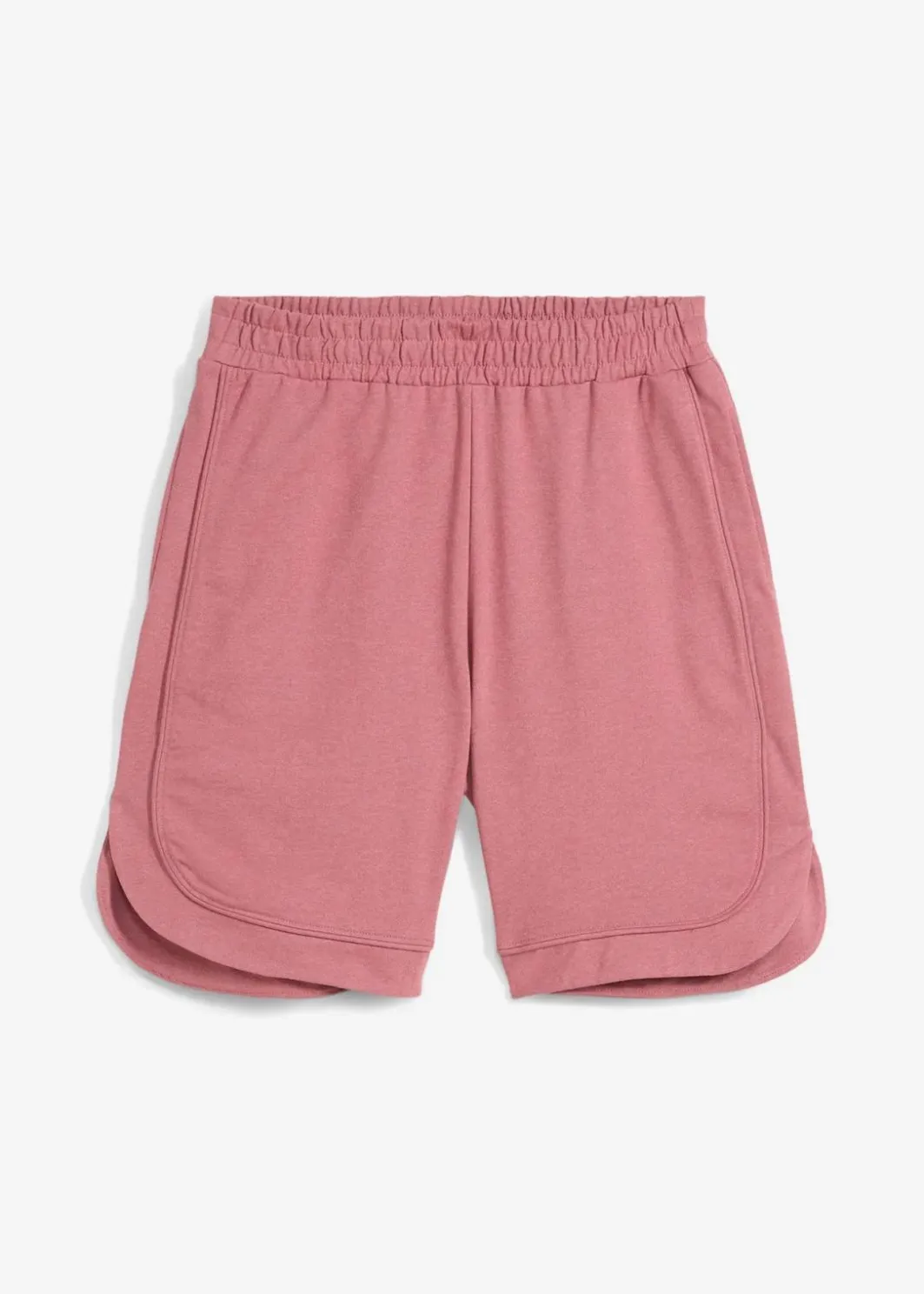 Damen bonprix Hosen|Shorts|Weite Sweat-Shorts aus Baumwoll-Mix