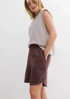 New Weite Sweat-Shorts aus Baumwoll-Mix Damen Bekleidung·Outdoorbekleidung|Bekleidung·Kleider