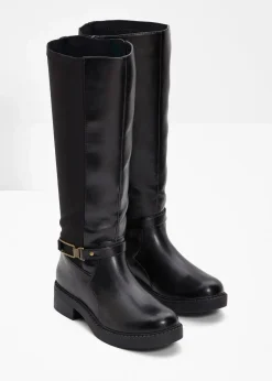 Damen bonprix Schuhe & Accessoires In Spezialgrößen·Weite Schuhe|Schuhe & Accessoires In Spezialgrößen·Elastischer Schaft|Weitschaftstiefel