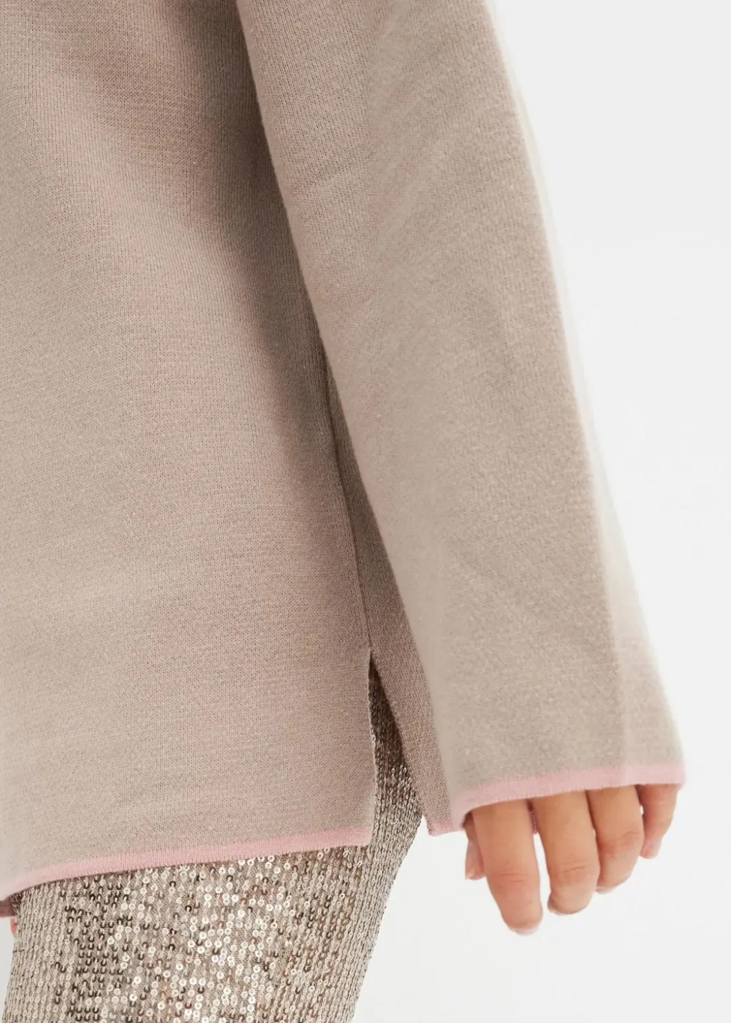 Damen bonprix Bekleidung·Umstandsmode|Bekleidung·Jeans|Wende-Pullover aus Feinstrick