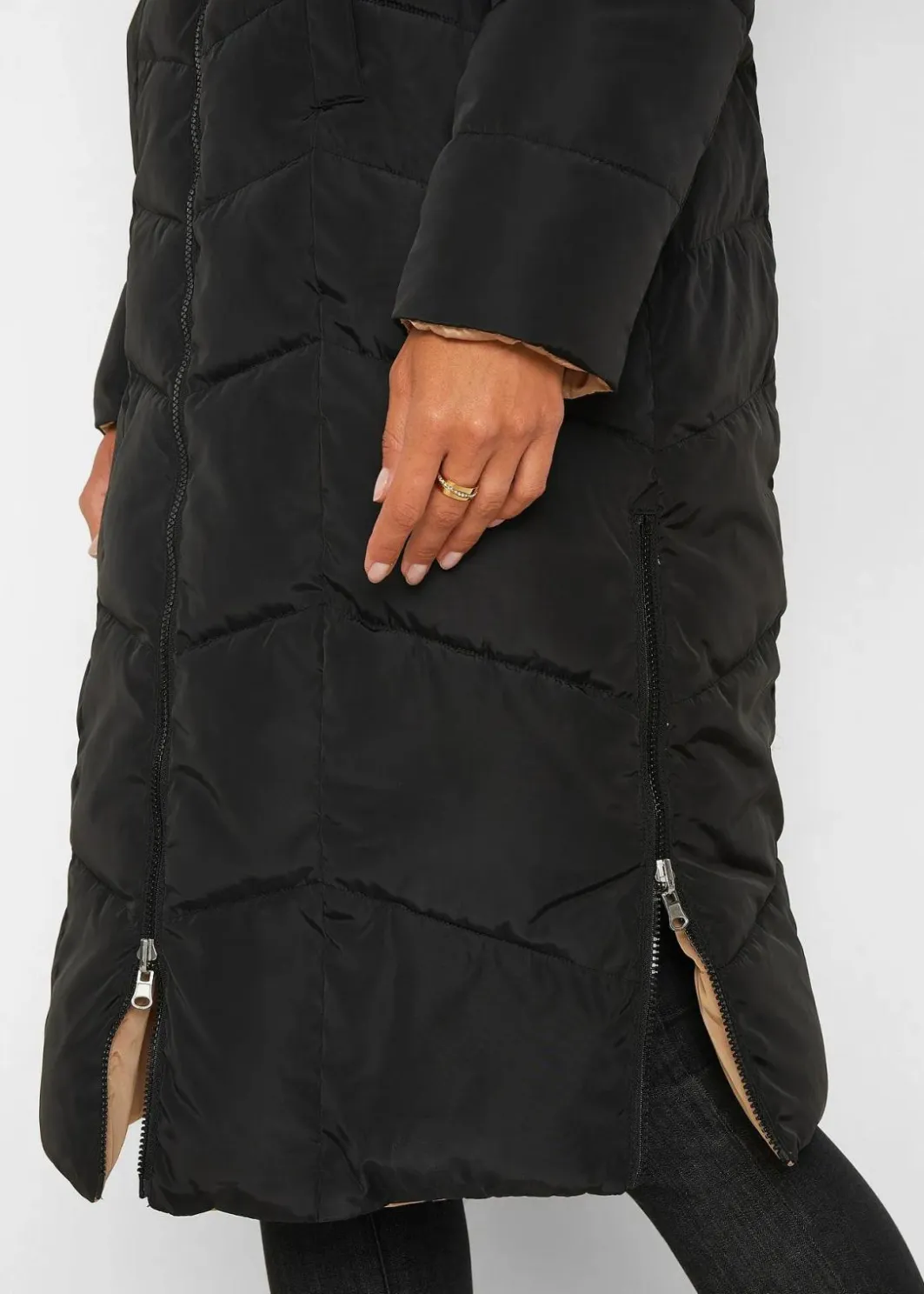 Damen bonprix Jacken & Mäntel|Bekleidung·Hosen|Wende-Steppmantel