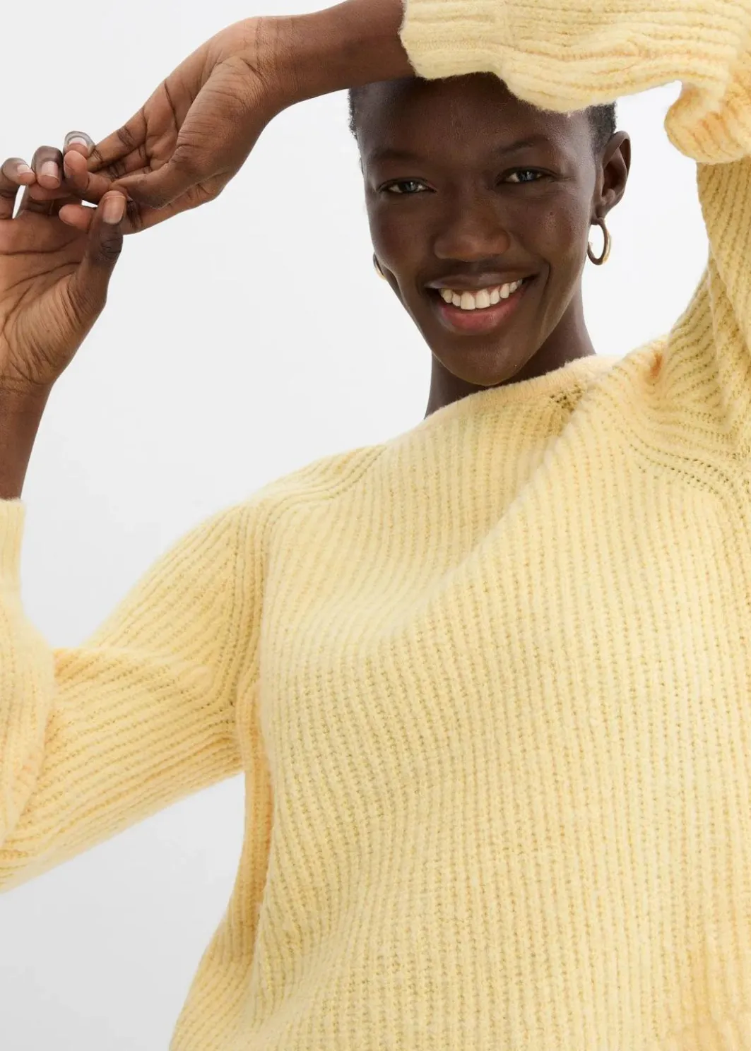 Damen bonprix Bekleidung·Umstandsmode|Strickmode|Wendestrickjacke mit Schleifen