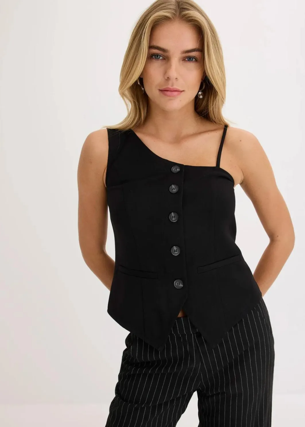 Sale Weste mit Knopfleiste Damen Jacken & Mäntel