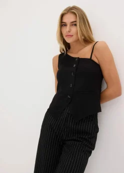 Sale Weste mit Knopfleiste Damen Jacken & Mäntel