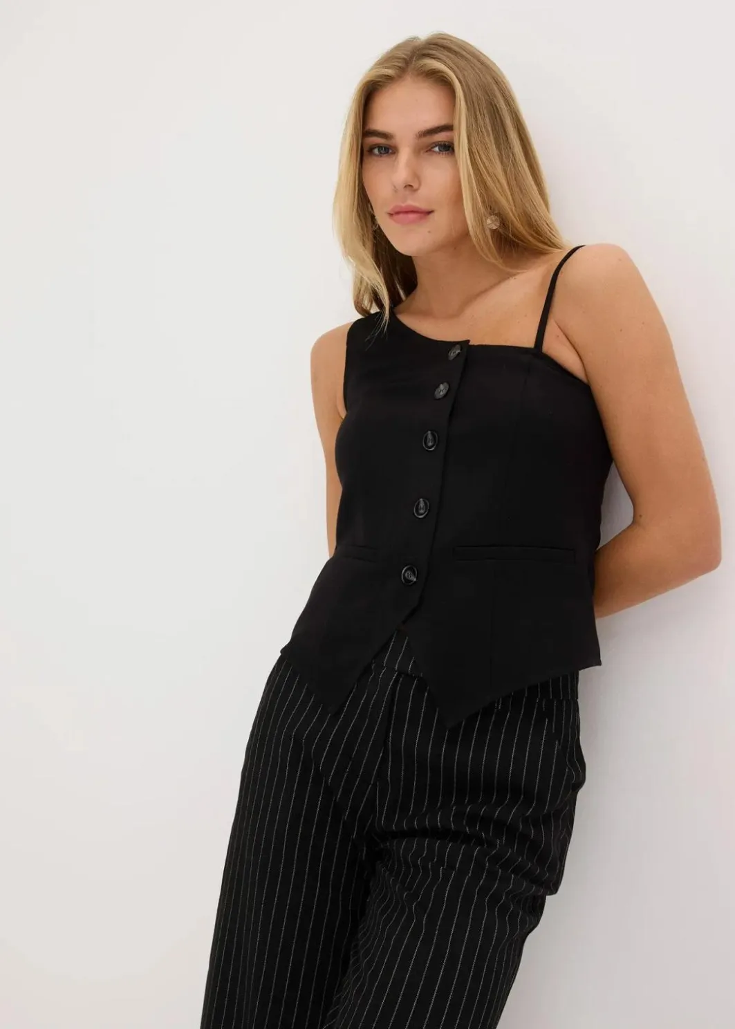 Sale Weste mit Knopfleiste Damen Jacken & Mäntel
