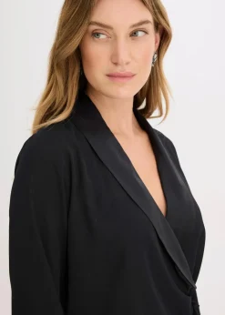 Discount Wickelbluse Damen Bekleidung·Jacken & Mäntel|Blusen & Tuniken