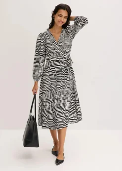New Wickelkleid Damen Bekleidung·Pullover & Strickjacken|Kleider