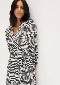 New Wickelkleid Damen Bekleidung·Pullover & Strickjacken|Kleider