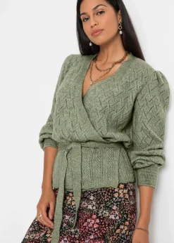Damen bonprix Bekleidung·Umstandsmode|Pullover & Strickjacken|Wickelpullover