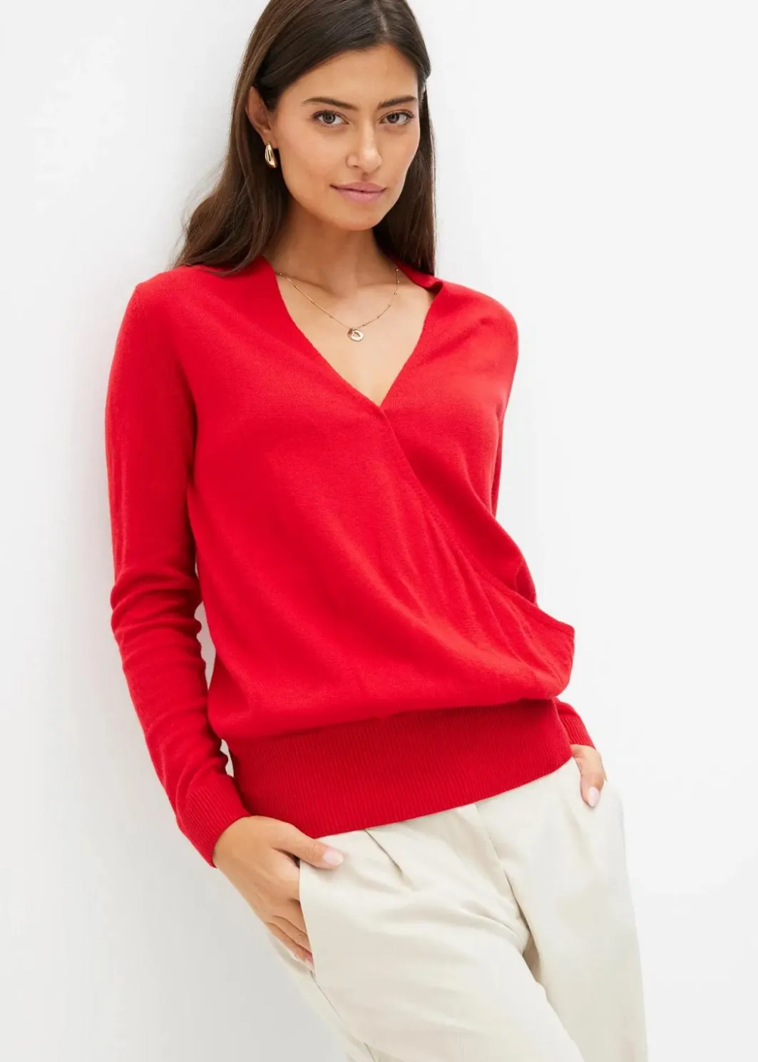 Outlet Wickel-Pullover Damen Bekleidung·Umstandsmode|Bekleidung·Jeans