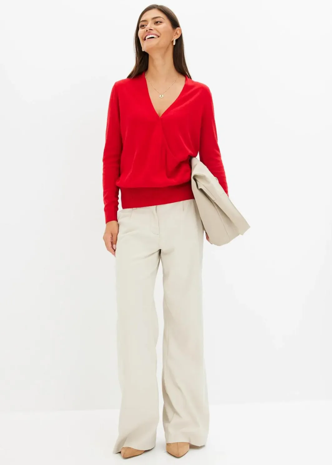 Outlet Wickel-Pullover Damen Bekleidung·Umstandsmode|Bekleidung·Jeans
