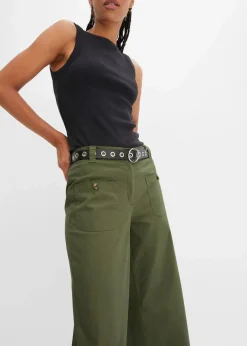 Best Wide Leg Hose, High Waist, Bequembund Damen Bekleidung·Kleider|Hosen