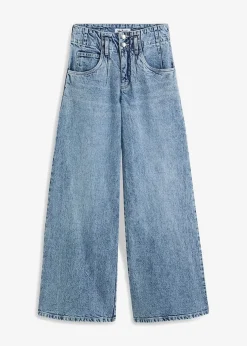 Online Wide Leg Jeans High Waist Damen Jeans|Kurzgrößen
