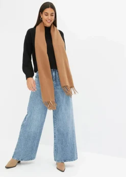Online Wide Leg Jeans High Waist Damen Jeans|Kurzgrößen