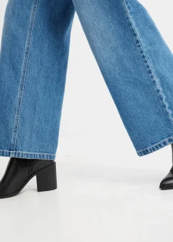 Online Wide Leg Jeans Mid Waist Damen Jeans|Bekleidung·Shirts & Tops