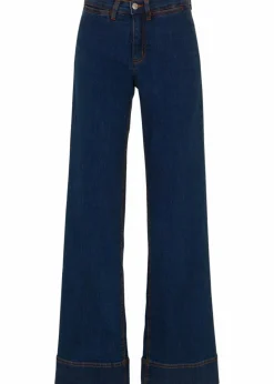 Outlet Wide- Leg Jeans Mid Waist, Komfort-Stretch Damen Kurzgrößen|Bekleidung·Shirts & Tops