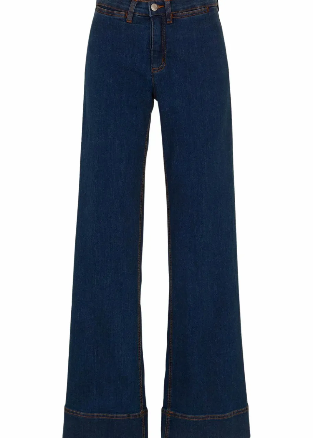 Outlet Wide- Leg Jeans Mid Waist, Komfort-Stretch Damen Kurzgrößen|Bekleidung·Shirts & Tops