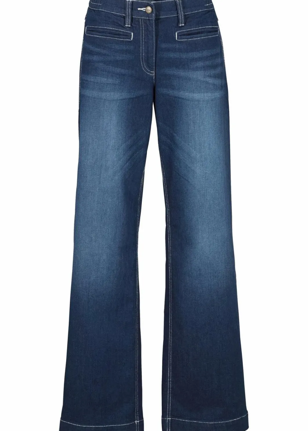 Clearance Wide Leg Jeans Mid Waist, Bequembund Damen Jeans|Bekleidung·Shirts & Tops