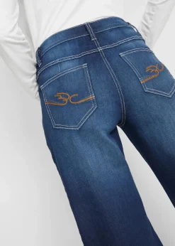 Clearance Wide Leg Jeans Mid Waist, Bequembund Damen Jeans|Bekleidung·Shirts & Tops