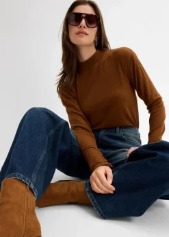 Sale Wide-Leg-Jeans High Waist Damen Bekleidung·Shirts & Tops|Jeans