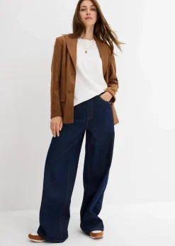 Online Wide-Leg-Jeans High Waist Damen Jeans|Bekleidung·Shirts & Tops