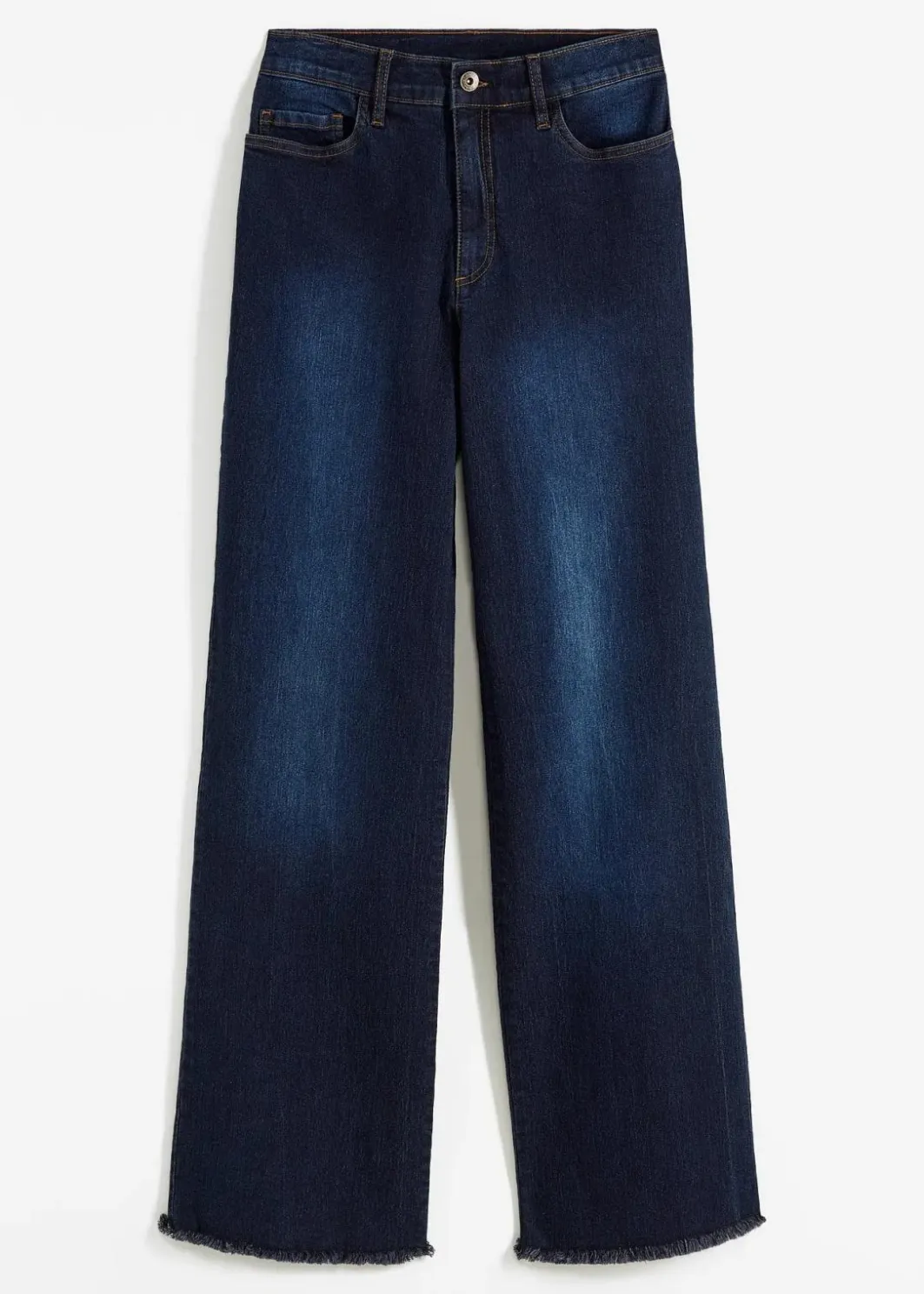 Damen bonprix Bekleidung·Shirts & Tops|Jeans|Wide-Leg-Jeans, High Waist