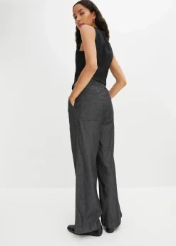 Sale Wide-Leg-Jeans, High Waist Damen Bekleidung·Shirts & Tops|Jeans