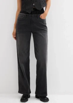 Sale Wide-Leg-Jeans High Waist Damen Bekleidung·Shirts & Tops|Jeans