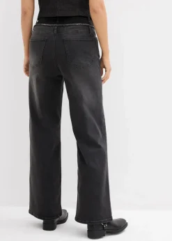 Sale Wide-Leg-Jeans High Waist Damen Bekleidung·Shirts & Tops|Jeans