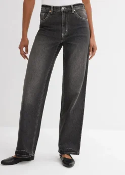 Wide-Leg-Jeans High Waist Damen Jeans|Bekleidung·Shirts & Tops