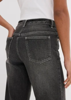 Wide-Leg-Jeans High Waist Damen Jeans|Bekleidung·Shirts & Tops