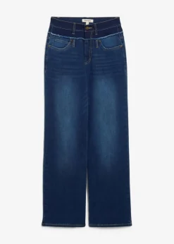 Clearance Wide-Leg-Jeans High Waist Damen Jeans|Bekleidung·Shirts & Tops