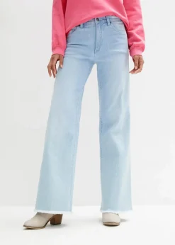Best Wide-Leg-Jeans High Waist Damen Jeans|Bekleidung·Shirts & Tops