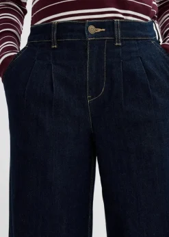 Hot Wide-Leg-Jeans High Waist, Bequembund Damen Bekleidung·Shirts & Tops|Jeans