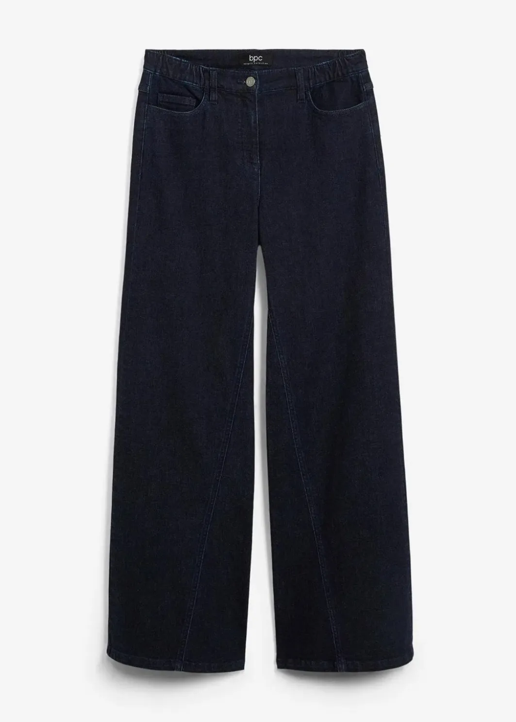 Wide-Leg-Jeans High Waist, Bequembund Damen Kurzgrößen|Bekleidung·Shirts & Tops