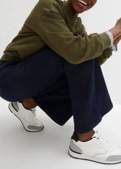 Wide-Leg-Jeans High Waist, Bequembund Damen Kurzgrößen|Bekleidung·Shirts & Tops