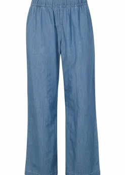 Damen bonprix Jeans|Bekleidung·Shirts & Tops|Wide-Leg-Jeans, High Waist, Bequembund