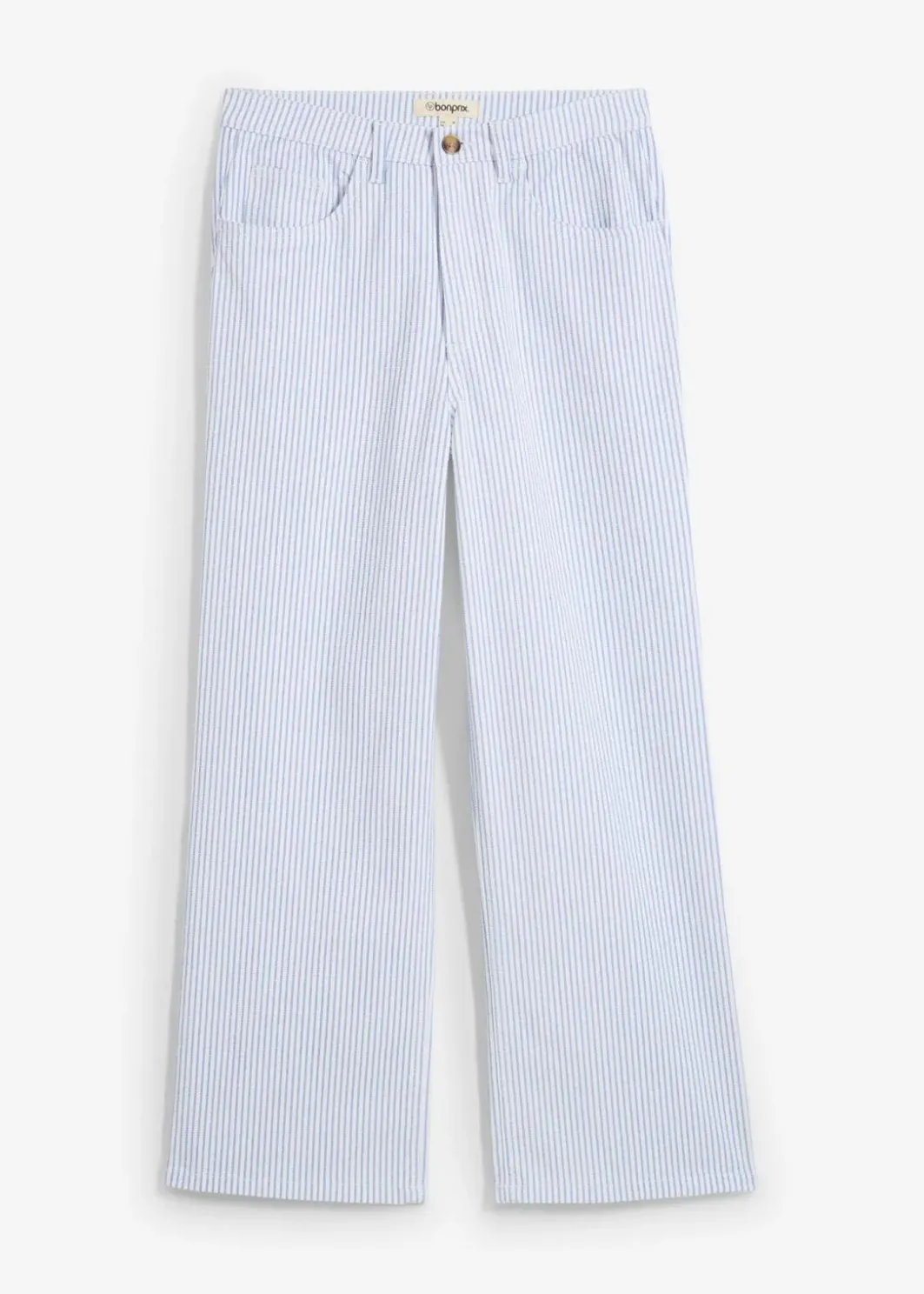 New Wide-Leg-Jeans High Waist, cropped Damen Bekleidung·Shirts & Tops|Jeans