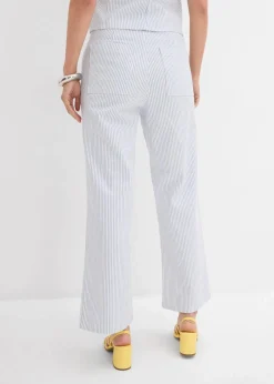 New Wide-Leg-Jeans High Waist, cropped Damen Bekleidung·Shirts & Tops|Jeans