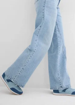 Sale Wide-Leg-Jeans High Waist, Low Stretch Damen Bekleidung·Shirts & Tops|Jeans