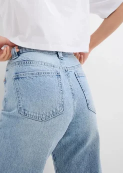 Sale Wide-Leg-Jeans High Waist, Low Stretch Damen Bekleidung·Shirts & Tops|Jeans