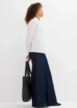 Best Wide-Leg-Jeans High Waist, Super Soft Damen Bekleidung·Shirts & Tops