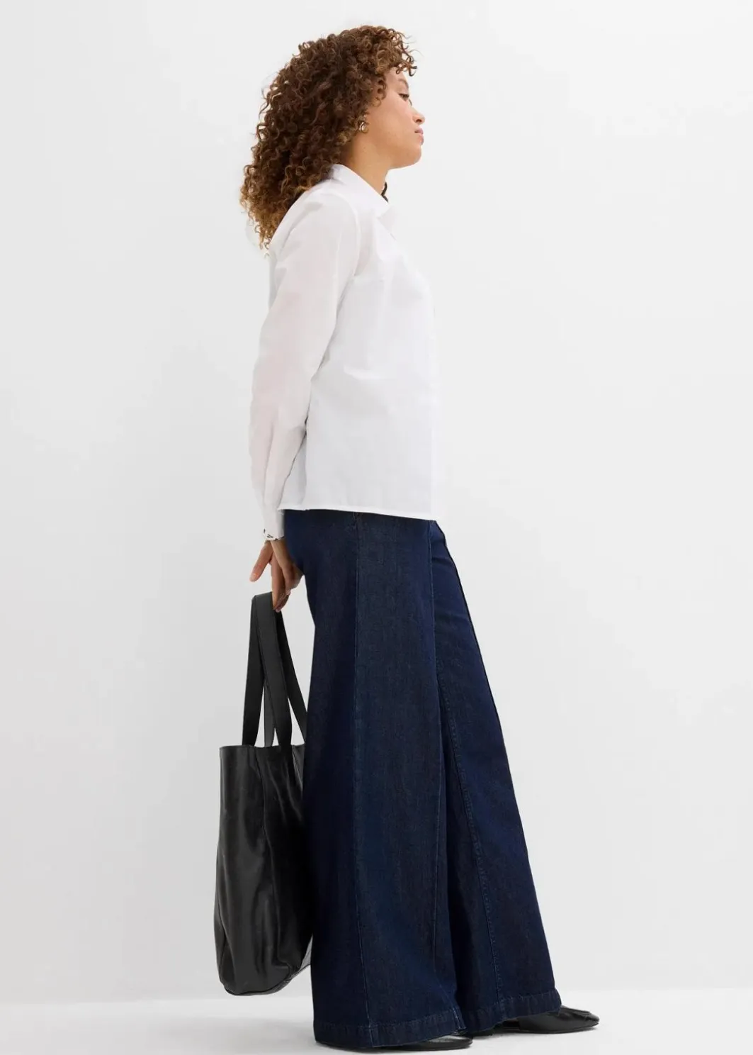 Best Wide-Leg-Jeans High Waist, Super Soft Damen Bekleidung·Shirts & Tops