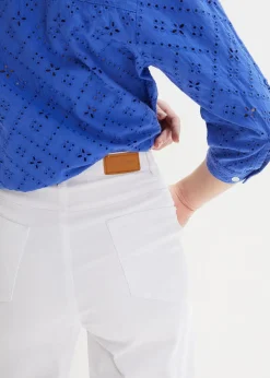 Damen bonprix Bekleidung·Shirts & Tops|Jeans|Wide-Leg-Jeans High Waist, Stretch