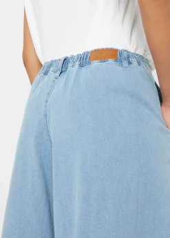 Damen bonprix Jeans|Bekleidung·Shirts & Tops|Wide-Leg-Jeans, Hosenrock