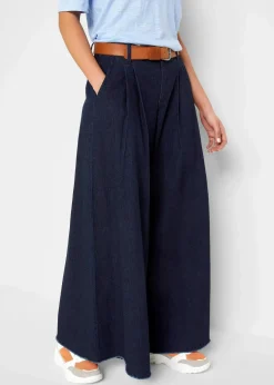 Best Wide-Leg-Jeans, Hosenrock Damen Jeans|Bekleidung·Shirts & Tops